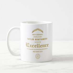 Mug Prix d'excellence Logo d'affaires