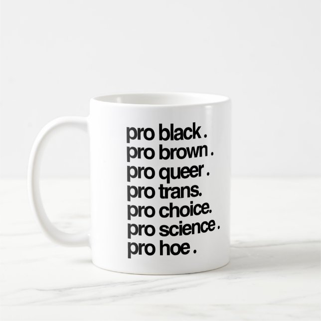 Mug Pro Black Pro Brown Pro Queer (Gauche)