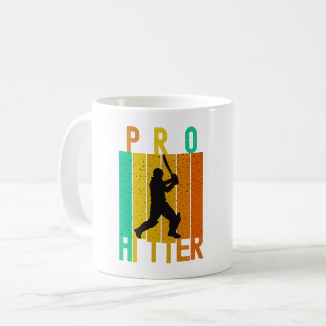 MUG PRO HITTER BATSMAN CRICKET PLAYER - CRICKET LOVER (Devant gauche)