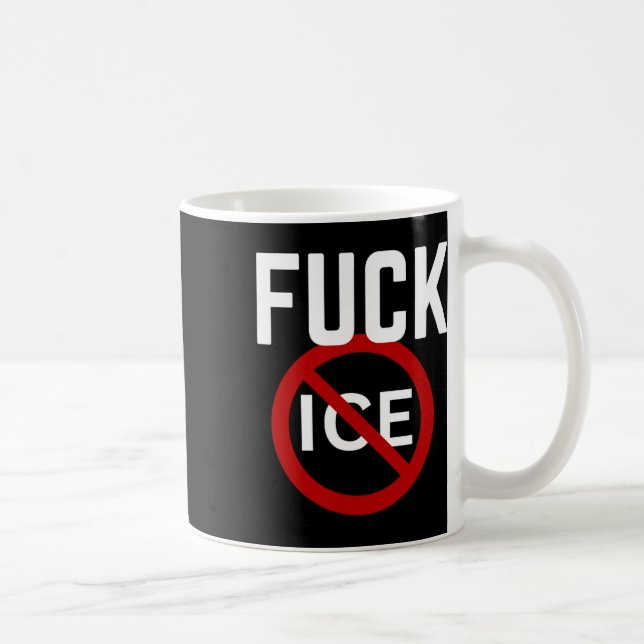 Mug Pro-immigrant anti-glace anti-discrimination anti  (Droite)