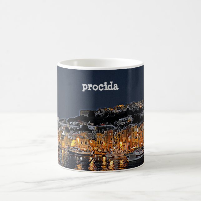 Mug PROACDI - Marina Grande - panorama nocturne - (Centre)