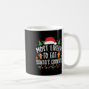 Mug Probable De Manger Père Noël Cookies De Noël Corre