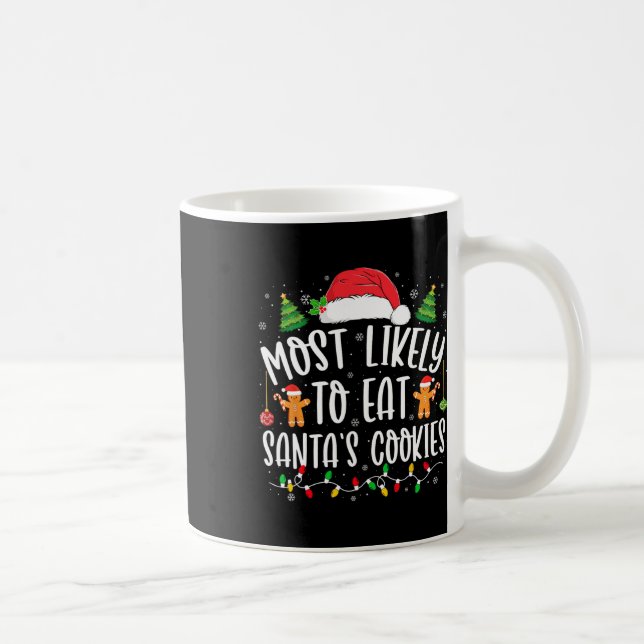 Mug Probable De Manger Père Noël Cookies De Noël Corre (Droite)