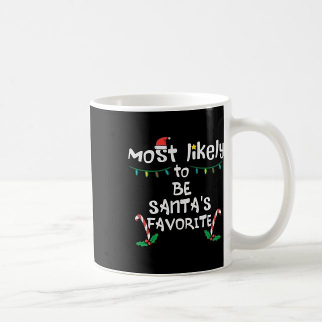 Mug Probablement Santas Favorite Noël Noël Match de fa (Droite)