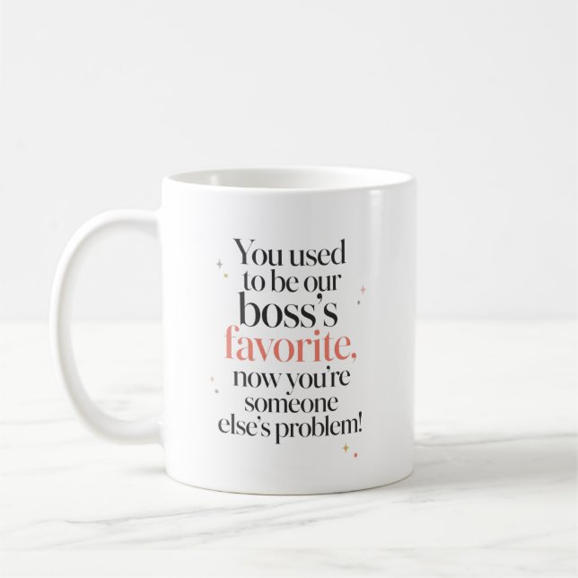 Mug Problème de quelqu'un d'autre maintenant (Gauche)