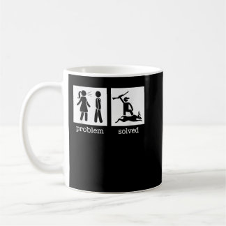Mug Problème Divorcé Résolu Drôle Divorce Deer Chasse