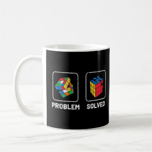 Mug Problème du cube de puzzle concurrentiel Résolu Vi