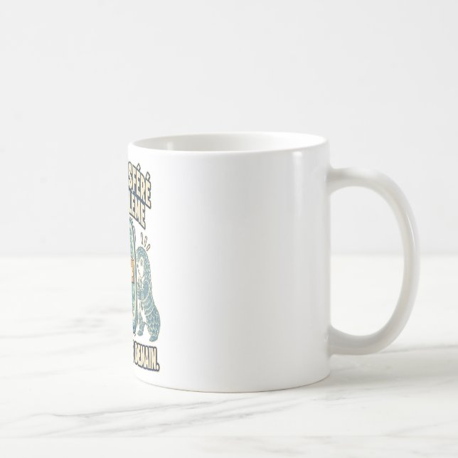 Mug Problème pour mon moi de demain – pangolin (Droite)