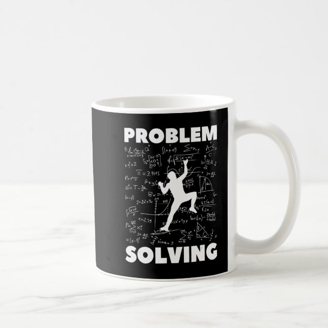 Mug Problème Résoudre Climber Cadeau Rock Escalade Bou (Droite)