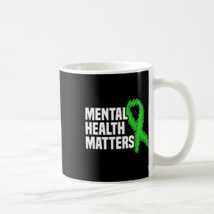 Mug Problèmes de santé Ruban vert Sensibilisation en s