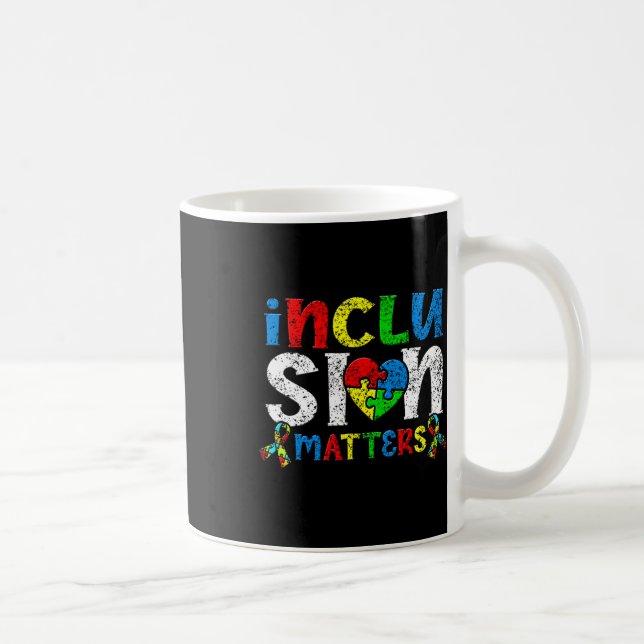 Mug Problèmes d'inclusion Autistes Autist Autistic Sup (Droite)