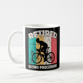 Mug Processeur de texte à la retraite