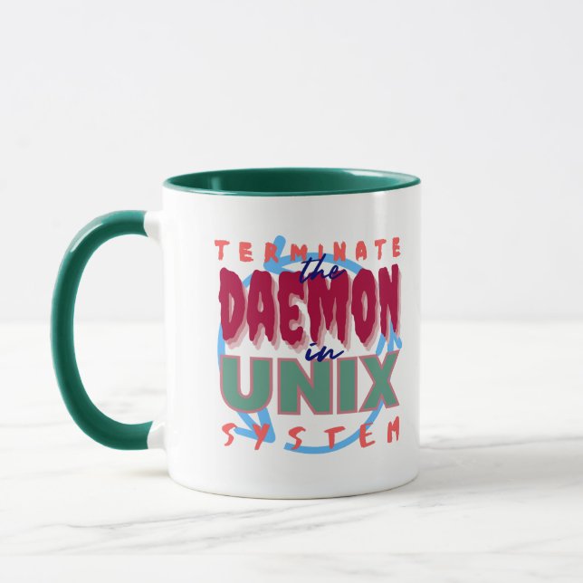 Mug Processus démon dans les systèmes Unix (Gauche)