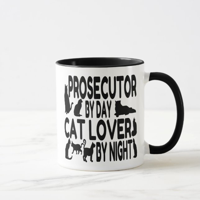 Mug Procureur Amoureux des chats (Droite)