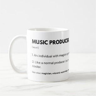 Mug Producteur de musique et ingénieur audio Productio