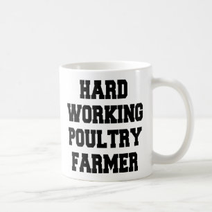 Mug Producteur de volaille à travail difficile