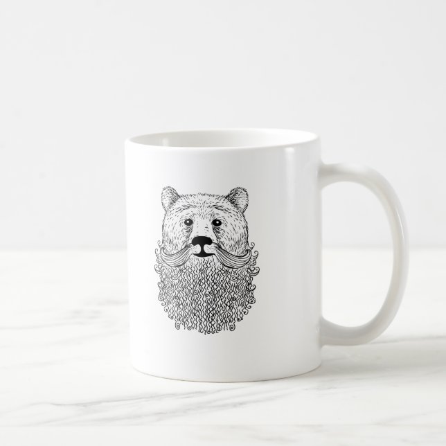 Mug Produit barbu d'ours (Droite)