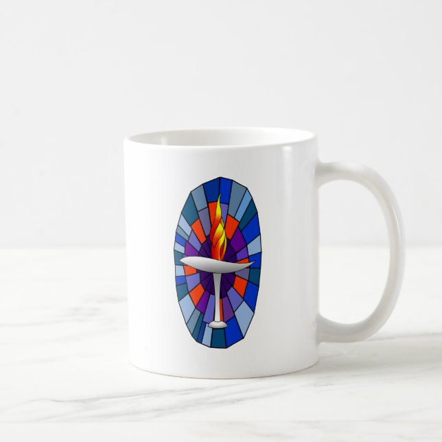 Mug Produits de calice de temple d'unité (Droite)