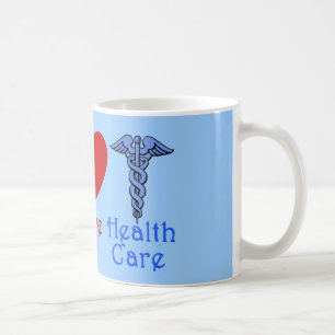 Mug Produits de soins de santé d'amour de paix
