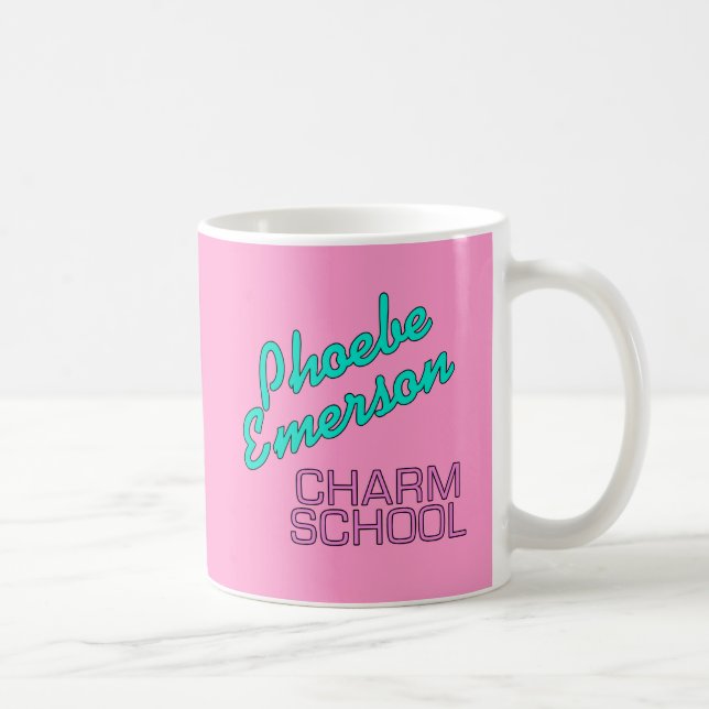 Mug Produits d'école de charme de Phoebe Emerson (Droite)