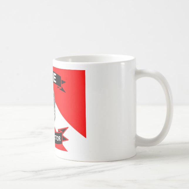 Mug Produits d'instructeur de piqué (Droite)