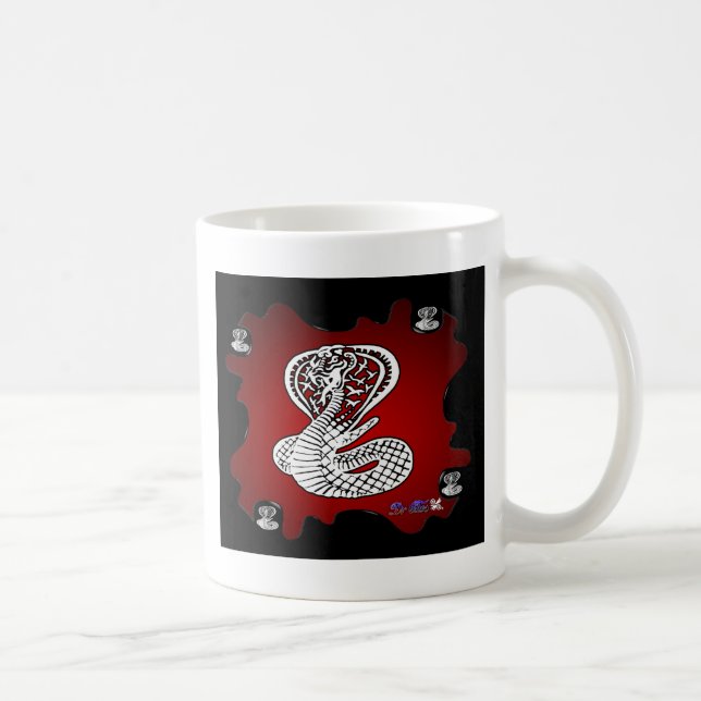 MUG PRODUITS ROUGES D'ARRIÈRE - PLAN DE COBRA (Droite)