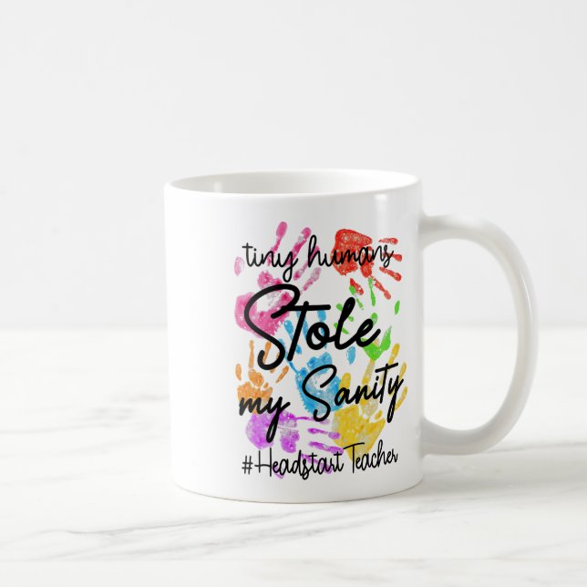 Mug Prof de Headstart drôle enseigne aux tout-petits C (Droite)