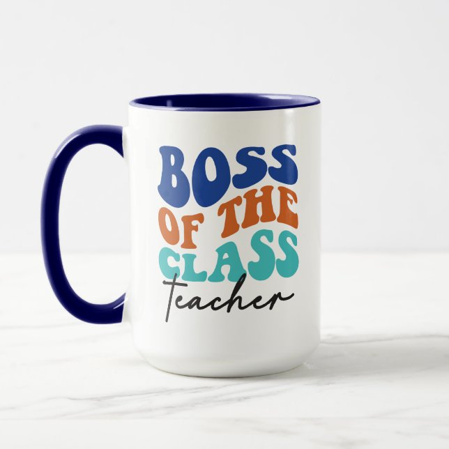 Mug Prof de la classe Wordart (Gauche)