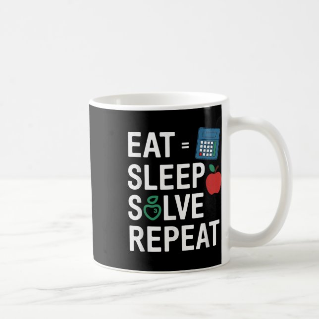 Mug Prof de maths drôle algèbre Cl retour à l'école  (Droite)