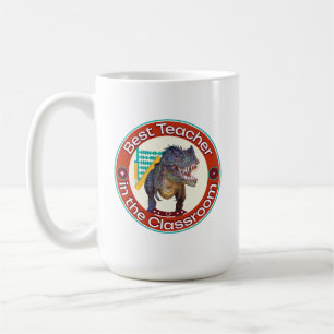 Mug Prof de maths drôle dinosaure