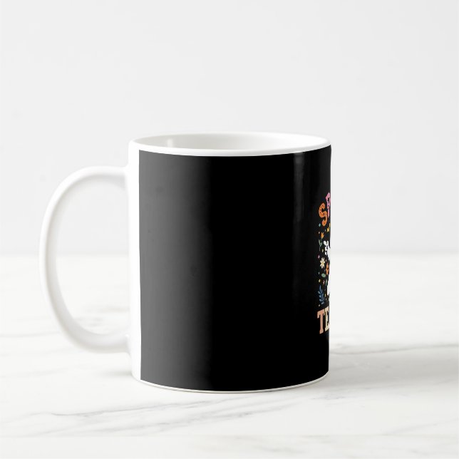 Mug Prof Enseignant Fantôme Mignon Halloween Design_1 (Gauche)