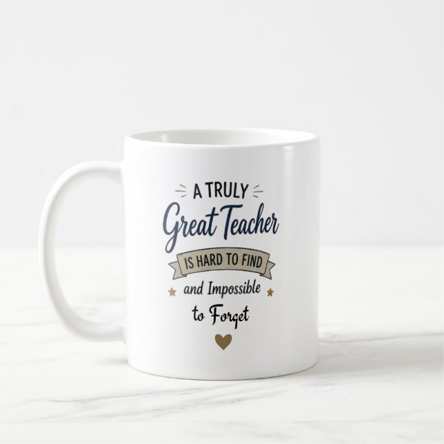Mug Prof vraiment génial impossible à oublier (Gauche)