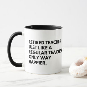 Mug Professeur À La Retraite Drôle Professeur À La Ret