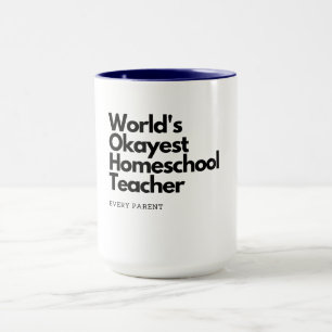 Mug Professeur à l'école Okayest