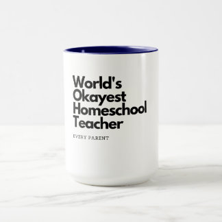 Mug Professeur à l'école Okayest