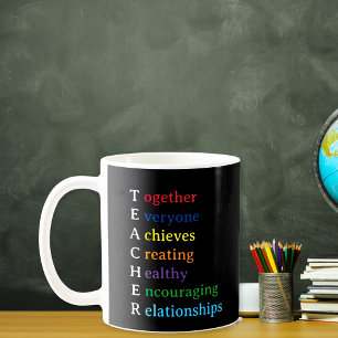 Mug Professeur Acronyme Amusement Remerciement Profess