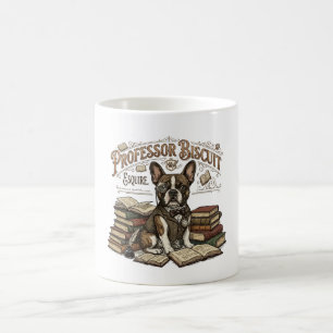 Mug Professeur Biscuit Frenchie Esquire vintage 