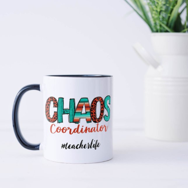 Mug Professeur Coordinateur de Chaos (Créateur téléchargé)
