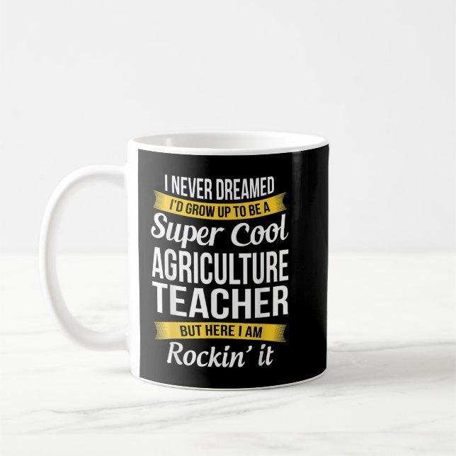 Mug Professeur d'agriculture Drôle cadeau (Gauche)