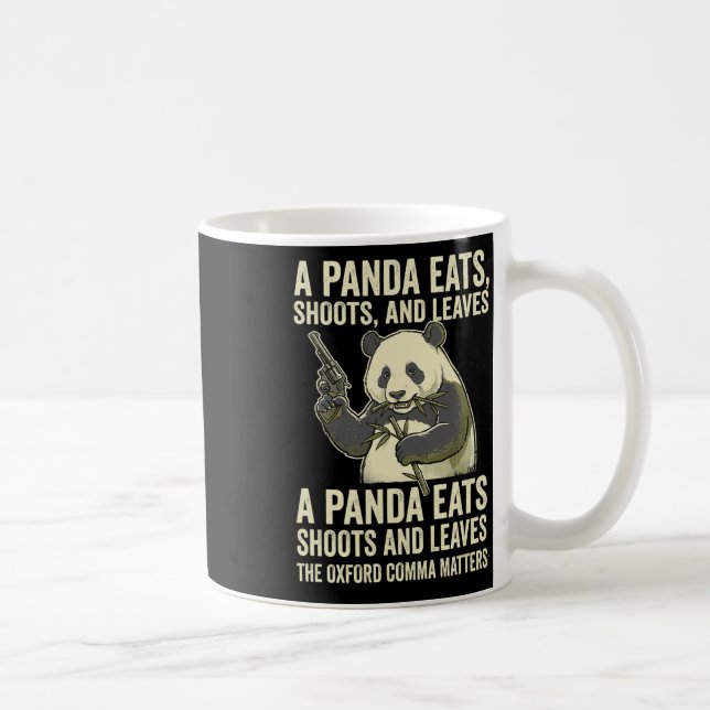Mug Professeur d'anglais Grammaire Ponctuation Humour  (Droite)