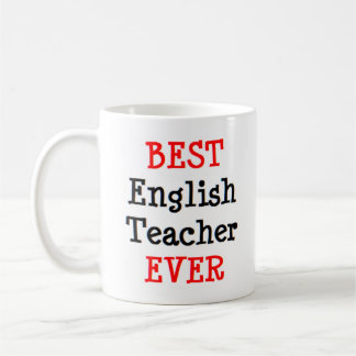 Mug professeur d'anglais, meilleur