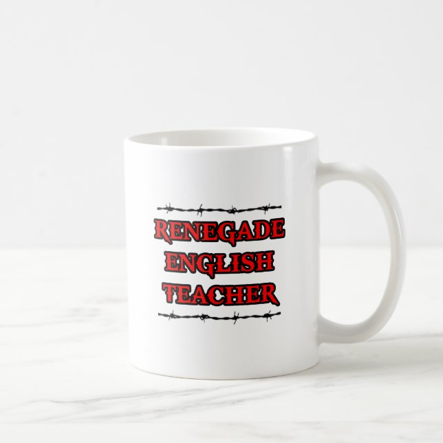 Mug Professeur d'anglais Renegade (Droite)