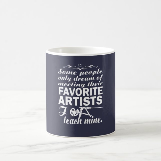 Mug Professeur d'art (Centre)