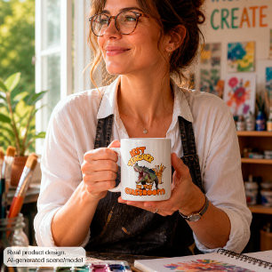 Mug Professeur d'art de dinosaure drôle Créatif Salle