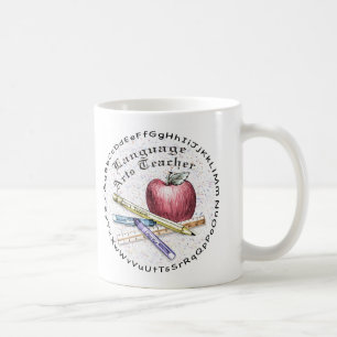 Mug Professeur d'arts de la langue
