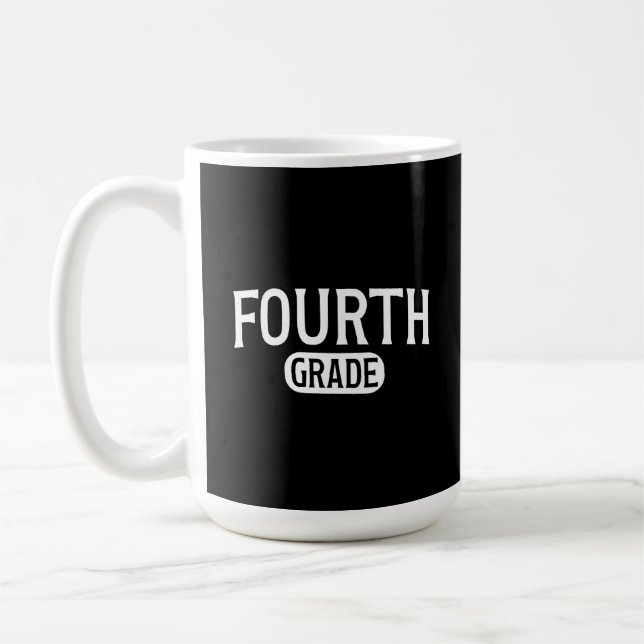 Mug Professeur de 4e année (Gauche)