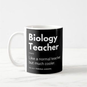 Mug Professeur de biologie Drôle Dire