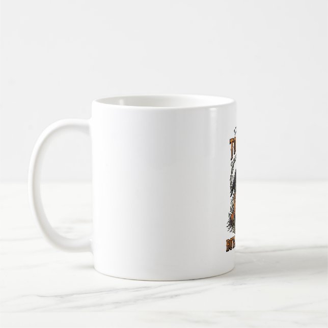 Mug Professeur de botanique Halloween Gravure vintage  (Gauche)