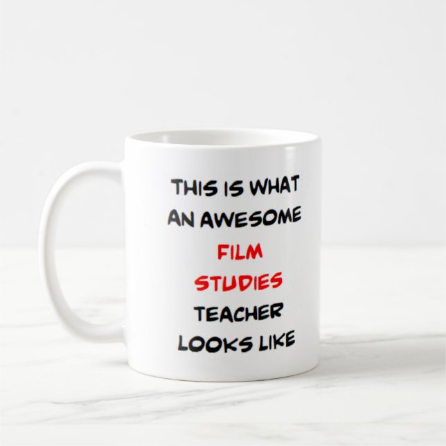Mug professeur de cinéma, génial (Gauche)