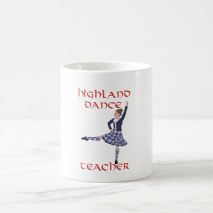 Mug Professeur de danse highland écossaise